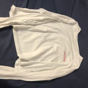 Hollister California White Crop Top